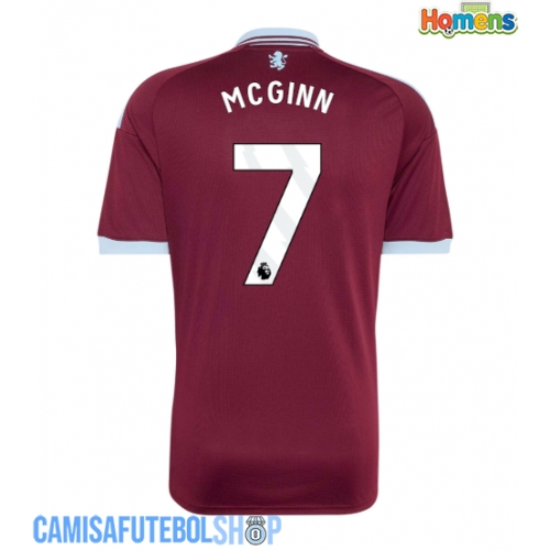 Camisa de time de futebol Aston Villa John McGinn #7 Replicas 1º Equipamento 2026-27 Manga Curta